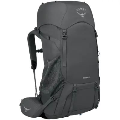 Osprey M's Rook 50L Dark Charcoal/Silver Lining