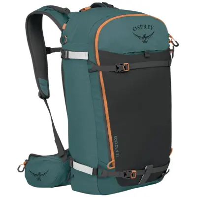 Osprey M's Soelden 32L Skidryggsäck Cascade Blue/Raven Black