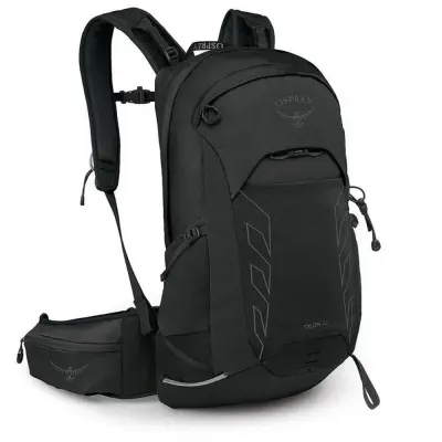 Osprey M's Talon 22 Extended Fit Black/Coal Grey