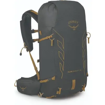Osprey Talon Velocity 30 Dark Charcoal/Tumbleweed Yellow L/XL
