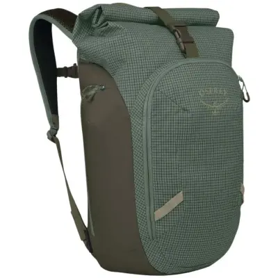 Osprey Transporter Roll Top Pack Pine Leaf/Earl Grey