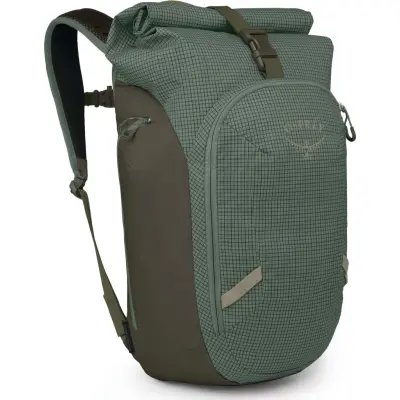 Osprey Transporter Roll Top Pack Pine Leaf/Earl Grey