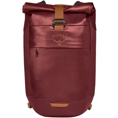 Osprey Transporter Roll Top Pack Top Red Mountain