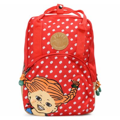 Pippi Ryggsäck Mini, Red Dot, No Size,  Pippi