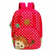 Pippi Ryggsäck Prickig, Red Dot, No Size, Pippi