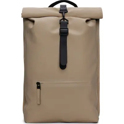 Rains Rolltop Rucksack W3 Beige