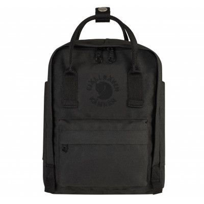 Re-Kånken Mini, Black, Onesize,  Ryggsäckar