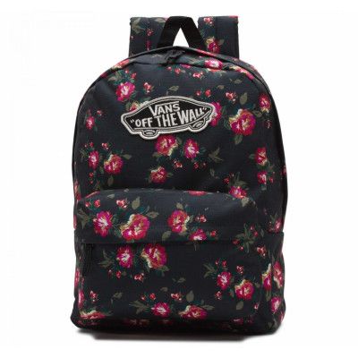 Realm Backpack, Floral Black Black, Onesize,  Vans