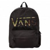 Realm Flying V Backpack, Black-Camo, Regular, Vans