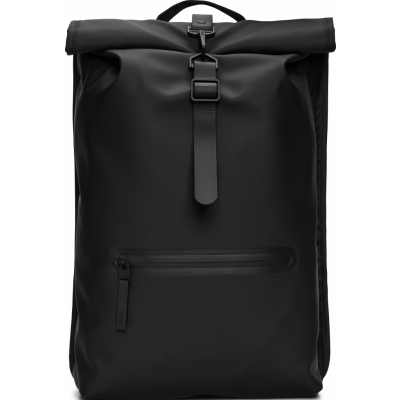 Rains Rolltop Rucksack W3 Black