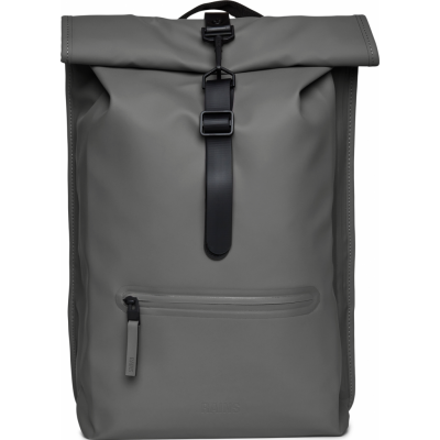 Rains Rolltop Rucksack W3 Grey