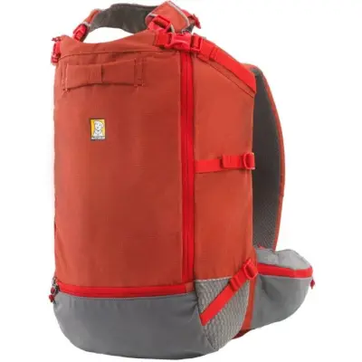 RuffWear Hitch Hiker Dog Backpack Carrier Red Clay