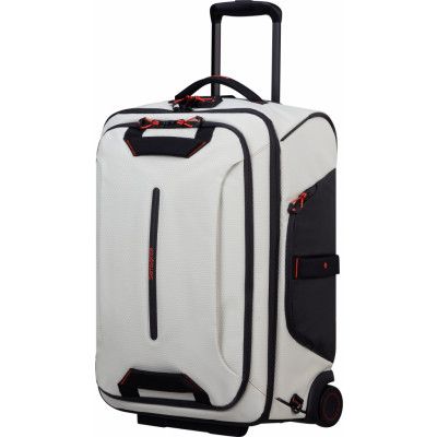 Samsonite Ecodiver Duffle with wheels 55cm backpack Cloud White