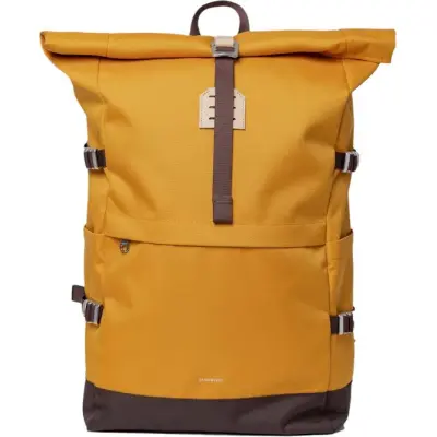 Sandqvist Icon Rolltop Backpack L Golden