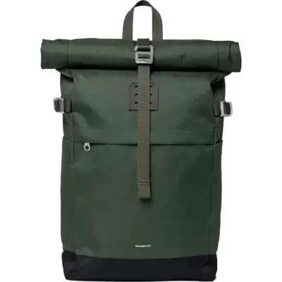 Sandqvist Icon Rolltop Backpack M Dawn Green