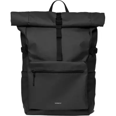 Sandqvist Stream Rolltop Backpack L Black