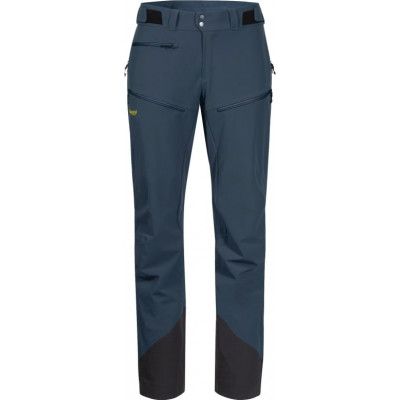 Bergans Women's Senja Hybrid Softshell Pant  Orion Blue