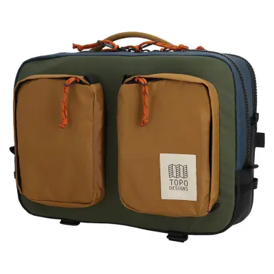 Topo Designs Global Briefcase Olive/Dark Khaki