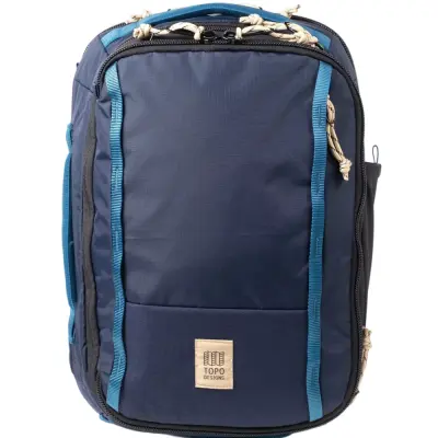 Topo Designs Global Travel Backpack Navy/Sahara