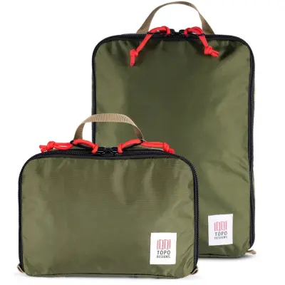 Topo Designs Pack Bag Bundle Olive/Olive