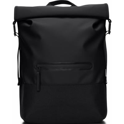 Rains Trail Rolltop Backpack Black