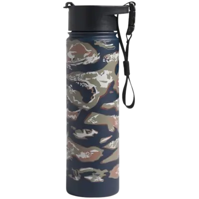 United by Blue Insulated Steel Bottle 22 oz (650ml) Midnight Lakeside