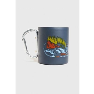 United By Blue Line&Sinker 10Oz Stainless Steel Carabiner Cup