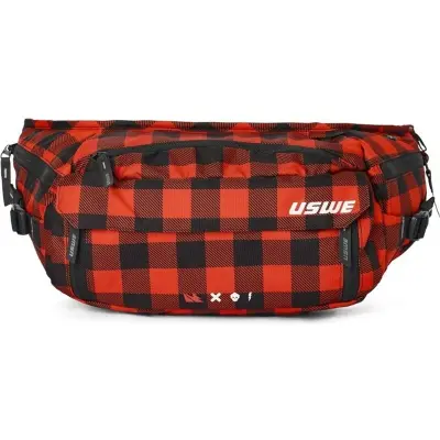 USWE Waist 2L Hip Pack Flannel Red Flannel Red