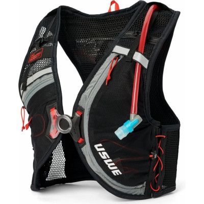 USWE Rush 8 L Bike Hydration Vest Carbon Black