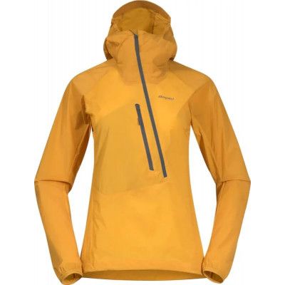 Women's Cecilie Light Wind Anorak Light Golden Yellow/Golden Yellow