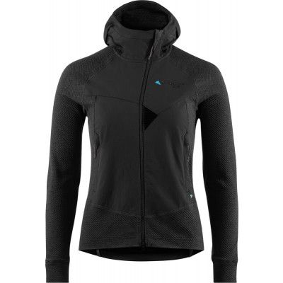 Klättermusen Women's Hugin Zip Hoodie Raven/Raven