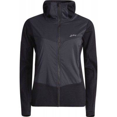 Lundhags Women's Padje Merino Block Hoodie  Black