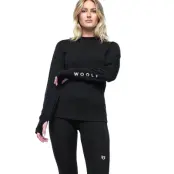 Woolf Merino W's Nibbi Performance Ls Black