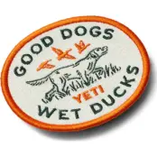Yeti Collectors' Patches Good Dogs Patch Orange