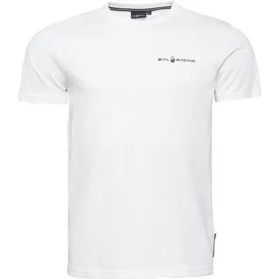 Sail Racing BOWMAN LOGO TEE Storm White Storm White M