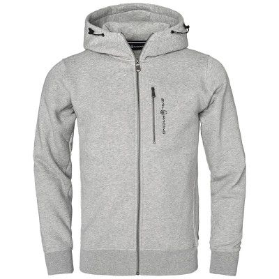 Sail Racing Bowman Zip Hood Grey Melange