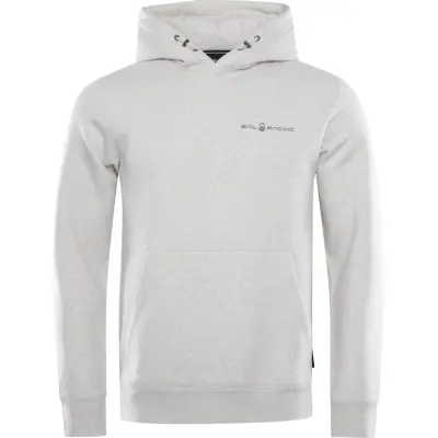 Sail Racing Men's Bowman Logo Hood Light Grey Melange