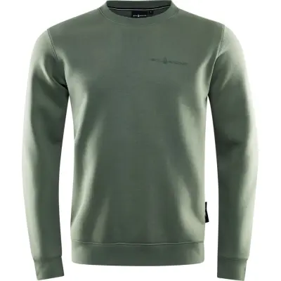 Sail Racing Men's Bowman Logo Sweater Hedge Green