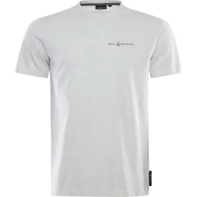Sail Racing Men's Bowman Logo Tee Light Grey Melange