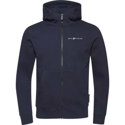 Sail Racing Men's Bowman Logo Zip Hood Dark Navy