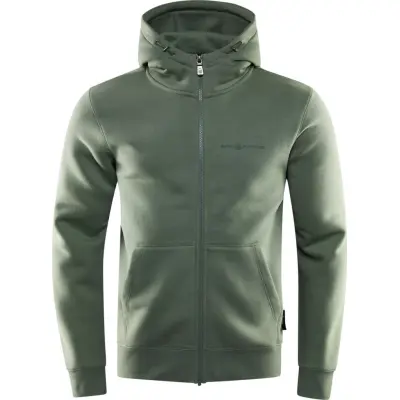 Sail Racing Men's Bowman Logo Zip Hood Hedge Green