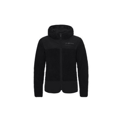 Sail Racing W Gale Pile Zip Hood Carbon