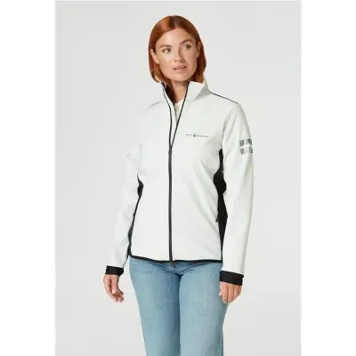 Sail Racing W Spray Softshell Storm White - XS