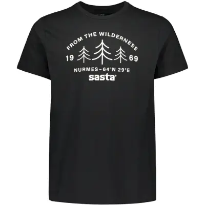 Sasta Wilderness T-shirt Black