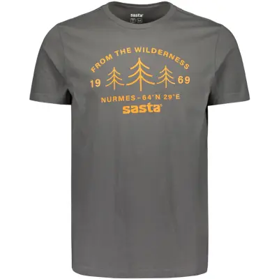Sasta Wilderness T-shirt Dark Grey