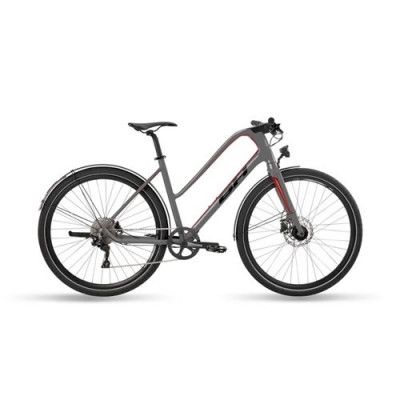 BH Racerhybrid Oxford Jet Silver/Black/Red