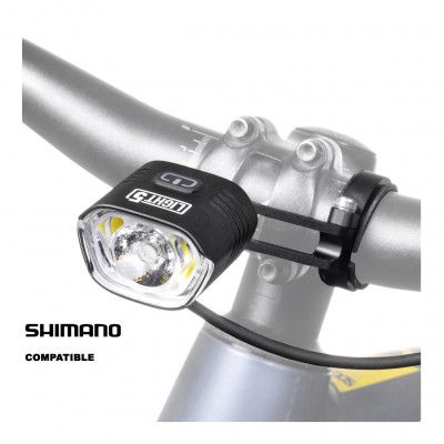 Cykellampa för elcykel Light5 EB1000 - 1000 lm / till Shimano, Endast framlampa