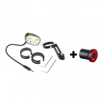 Cykellampa för elcykel Light5 EB2000, till Shimano, 2000 lm, Framlampa + XLite Pro Baklampa