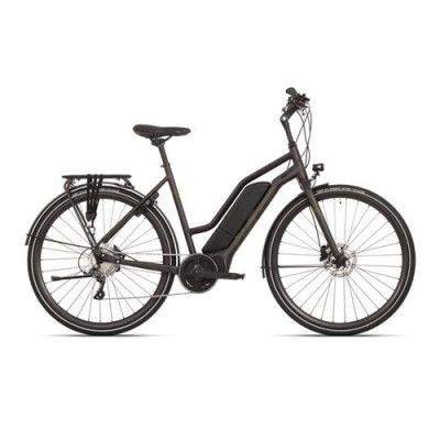 Frappé Elcykel Fsd M400 Dam Matt Svart