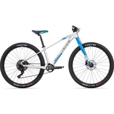 Rock Machine MTB Juniorcykel Thunder 27 Hd L Gloss Silver/Suomi Blue/Black